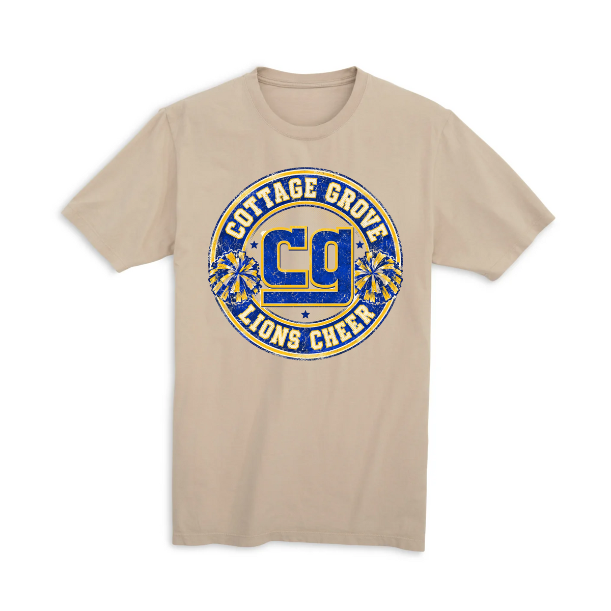 Cottage Grove Lions Cheer Organic Cotton Tee