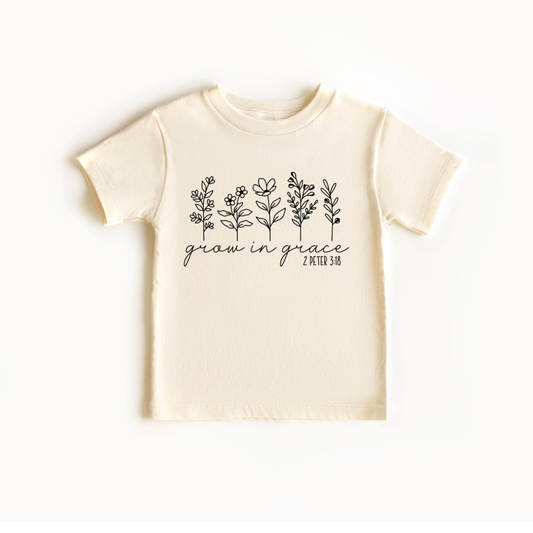Grow In Grace Cotton T-shirt