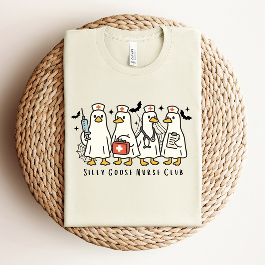 Silly Goose Nurse Club Tee