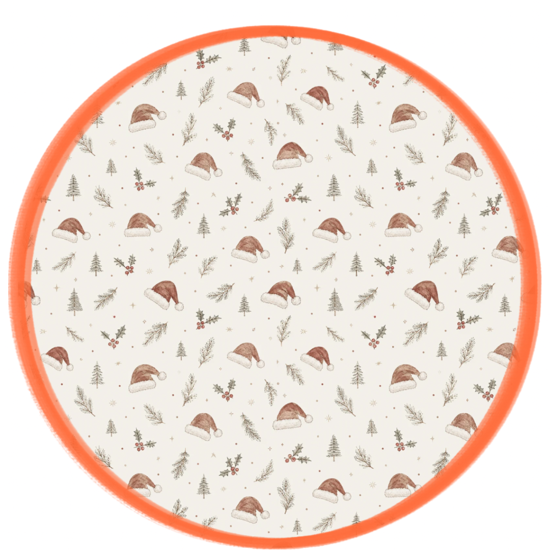 Christmas Hats Bamboo Zippy