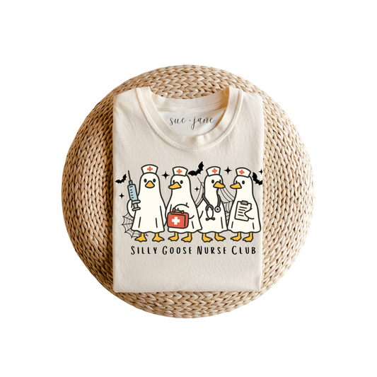 Silly Goose Nurse Club Tee