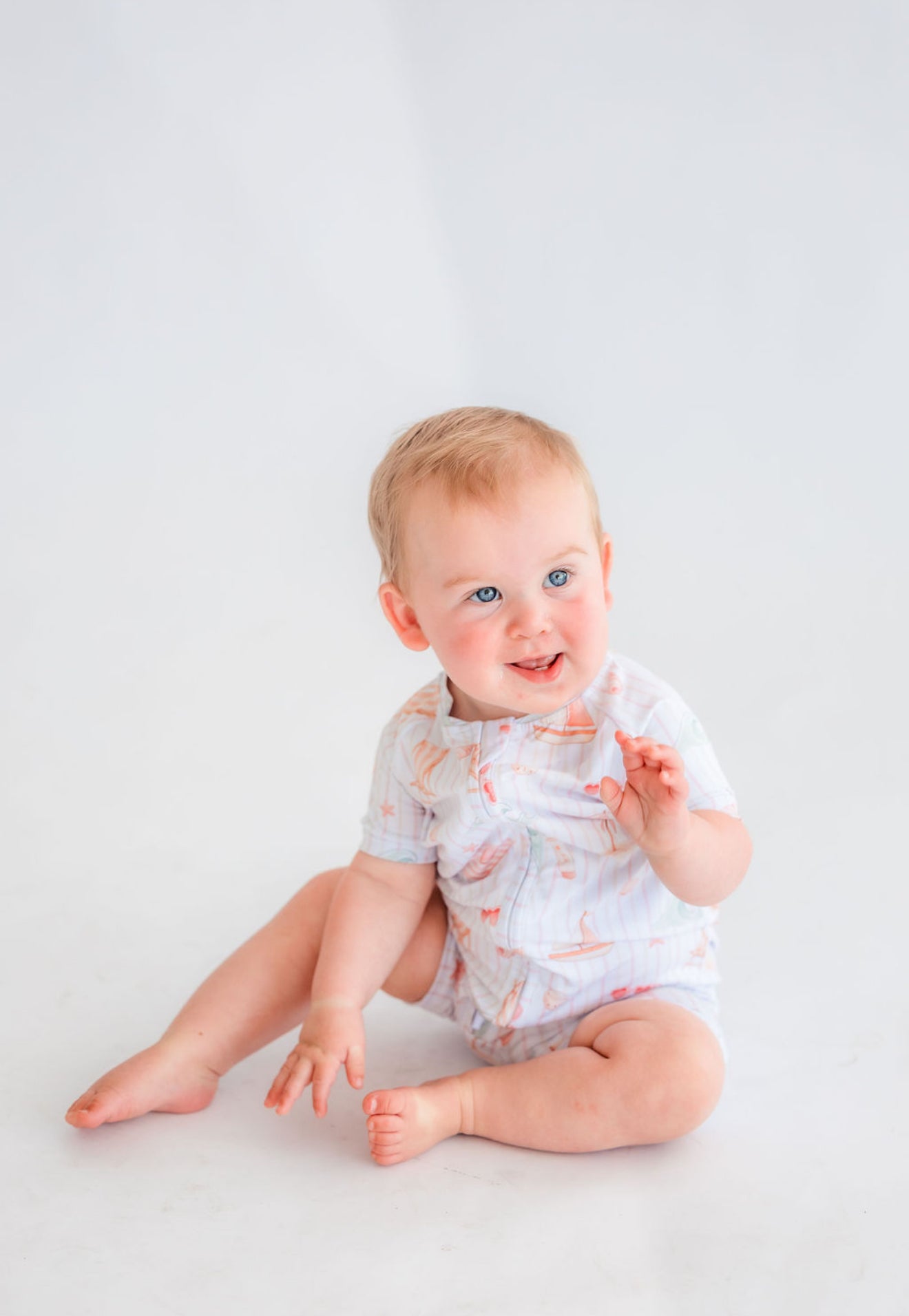 Boho Beach Bamboo Shorty