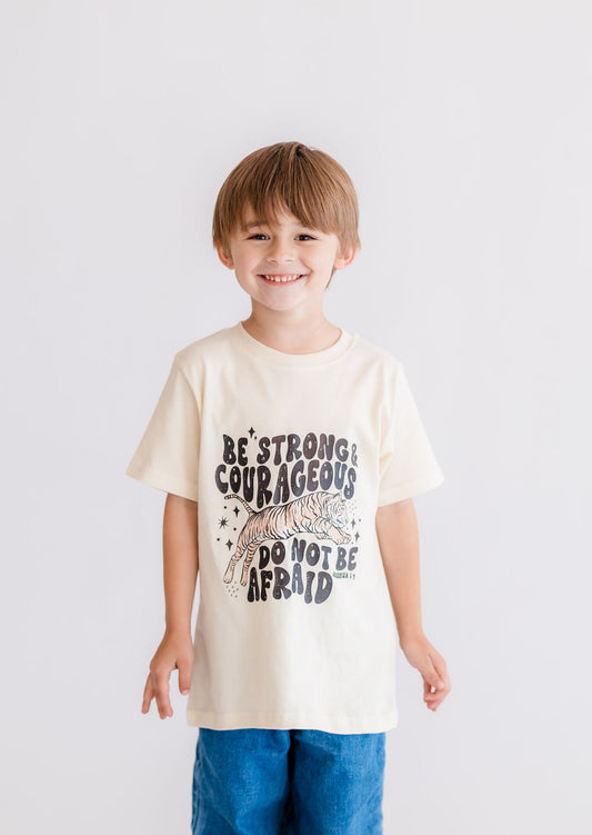Strong & Courageous Organic Cotton Boxy Tee