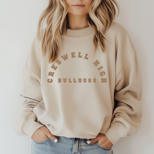Neutral Bulldogs Crewneck