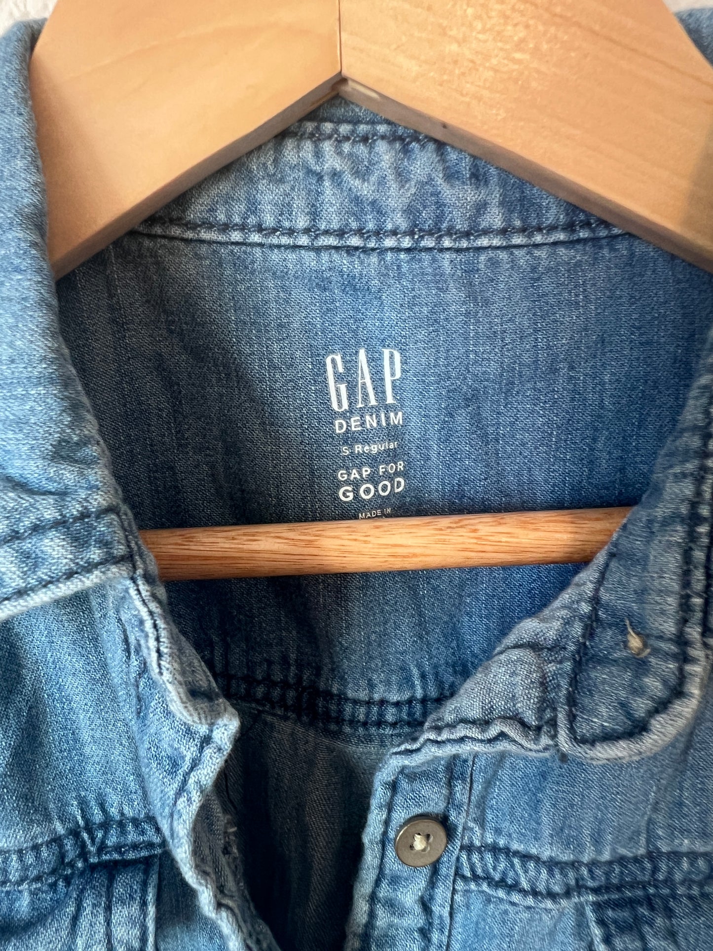 Youth S | GAP | EUC | Chambray Dress