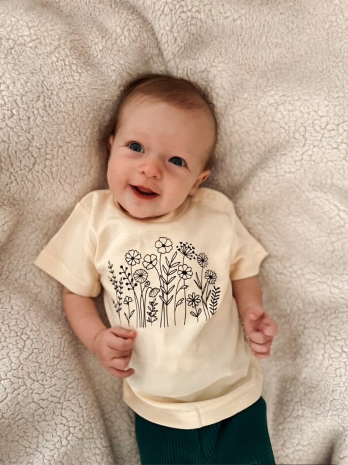 Wildflowers Organic Cotton T-shirt