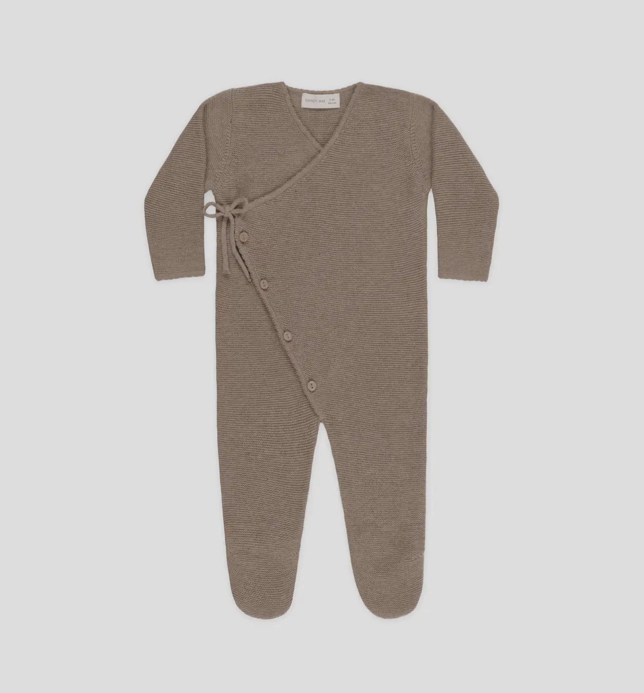 Wrap Knit Footie| Organic Cotton