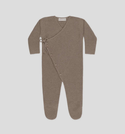 Wrap Knit Footie| Organic Cotton