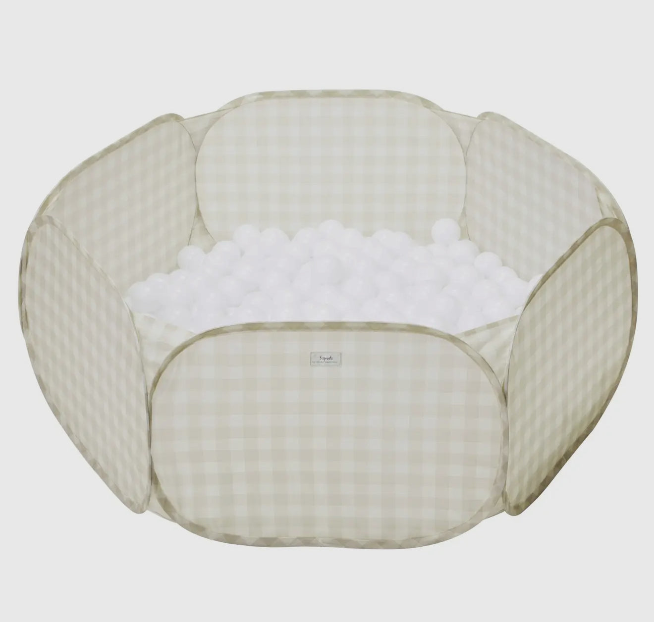 Ball Pit - Neutral Gingham
