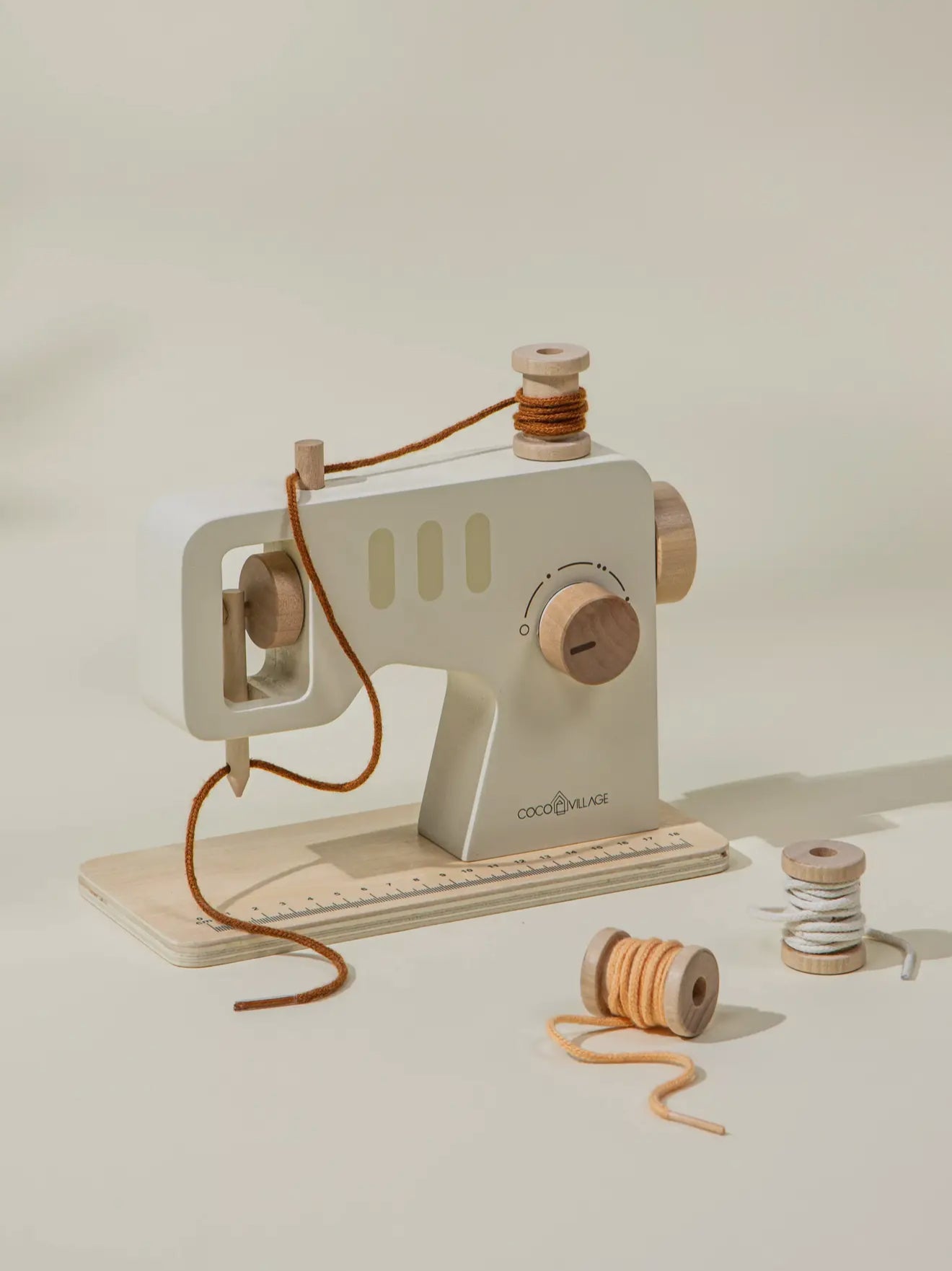 Wooden Sewing Machine Playset