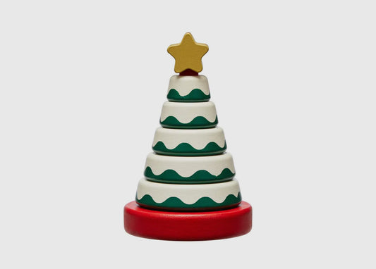Christmas Tree Stacking Toy, Baby Toddlers Montessori Gift