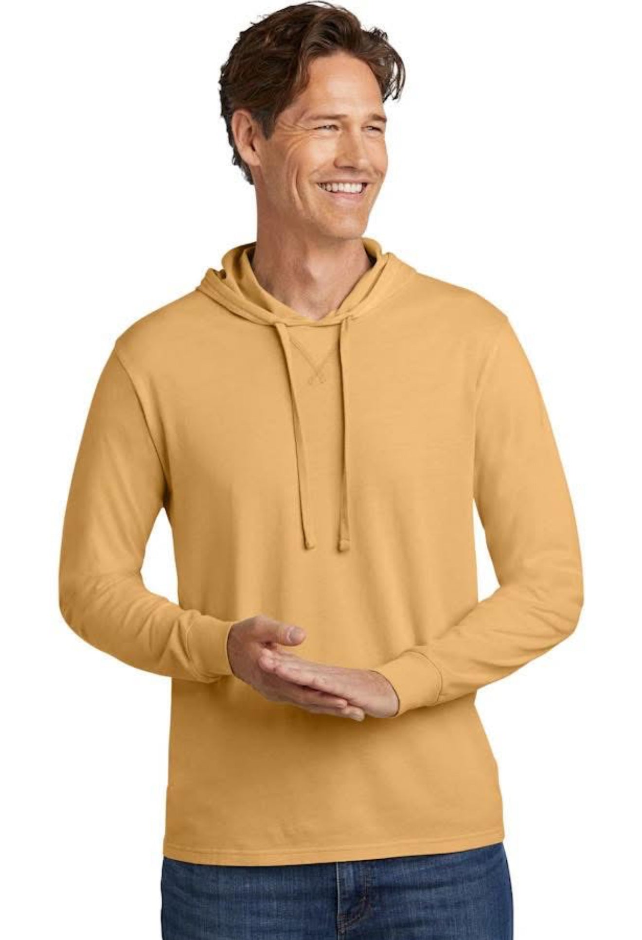 100% Organic Cotton Hoodie - Wheat
