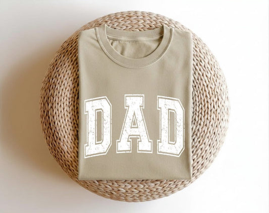 Dad Block Tee 100% Organic Cotton Tee