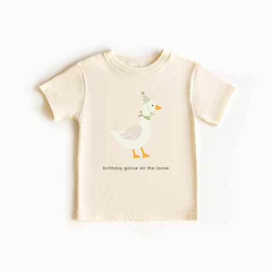 Birthday Goose - 100% Cotton Tee
