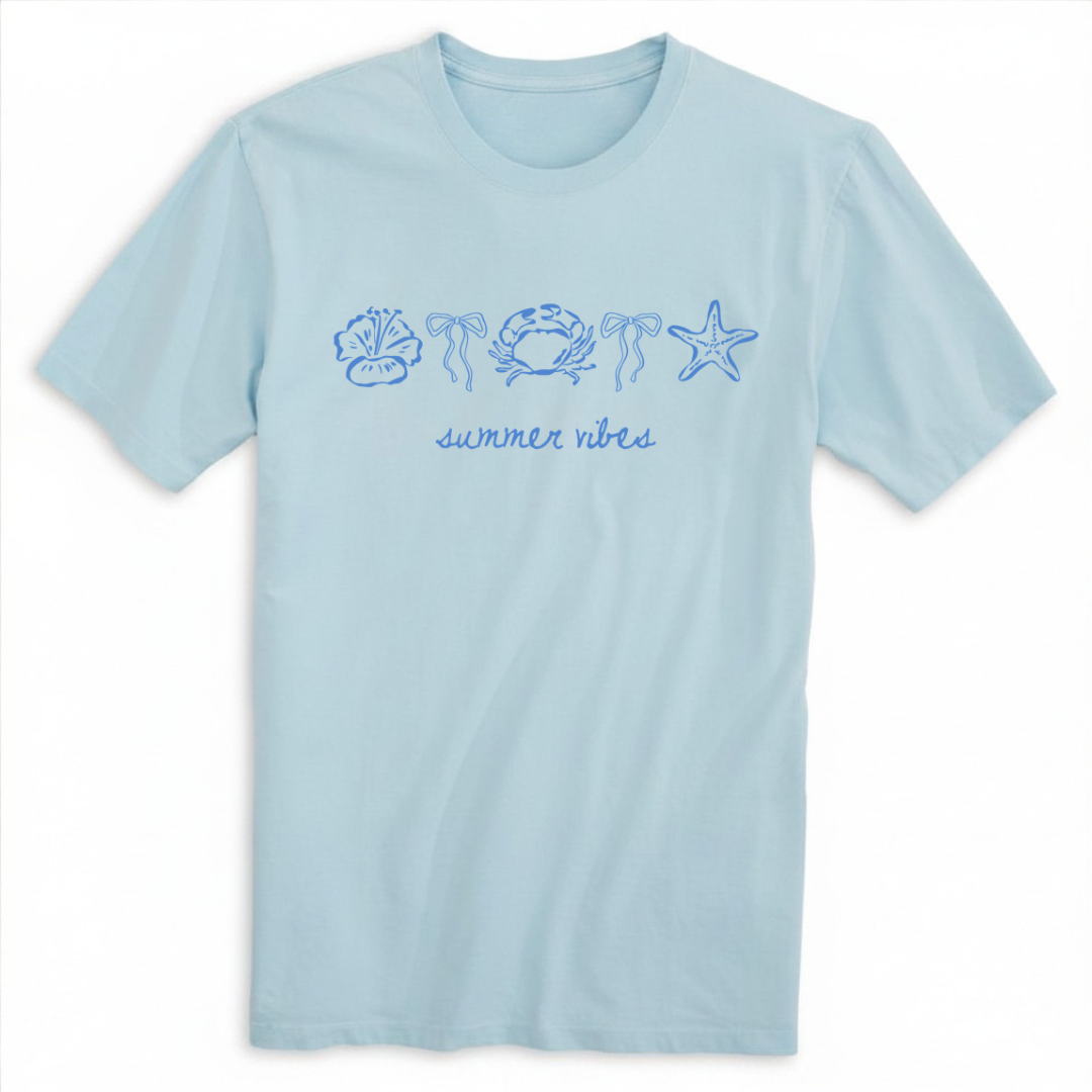Summer Vibes Organic Cotton Tee
