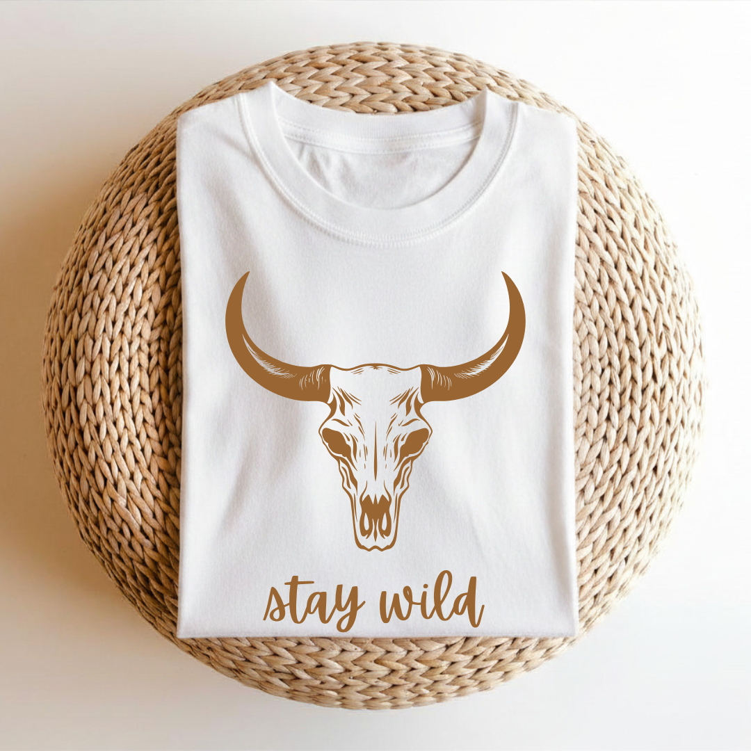 Stay Wild Organic Cotton Tee