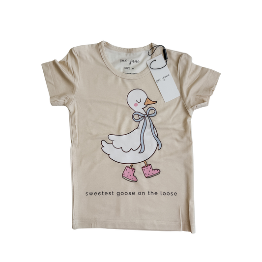 Sweetest Goose Bamboo T-shirt
