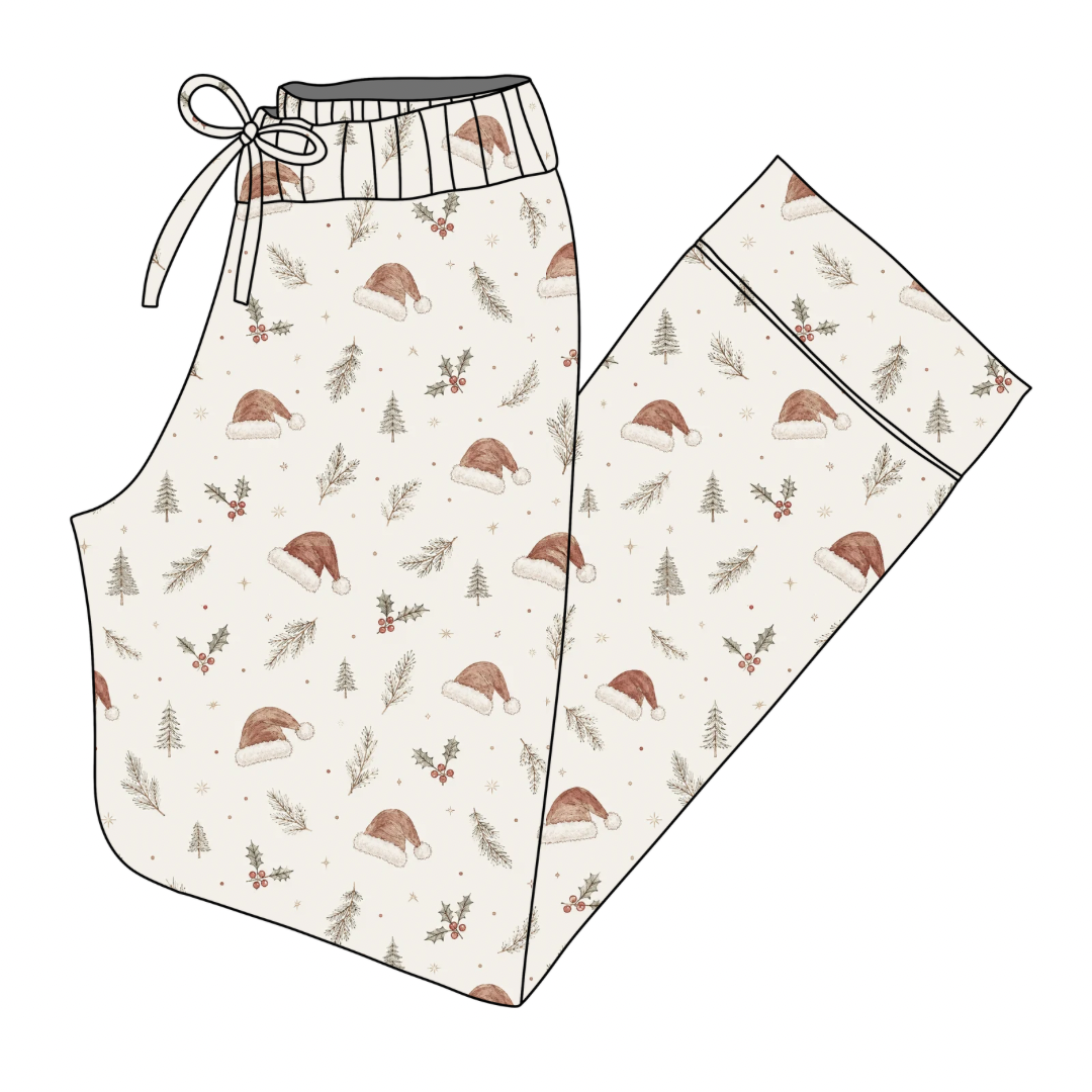 Christmas Hats Unisex Pants