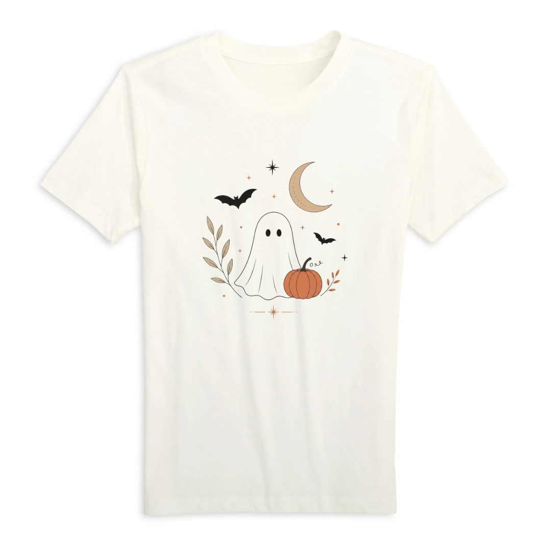 Boho Halloween Organic Cotton Tee