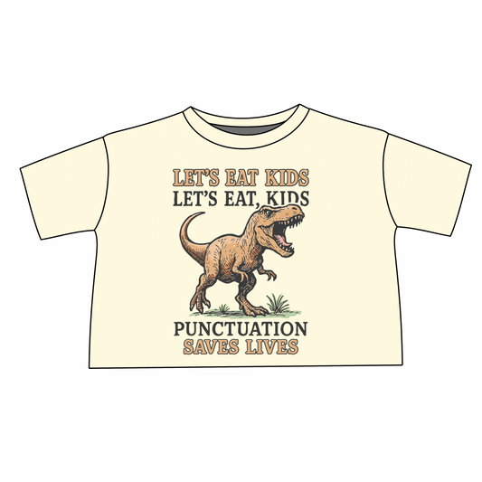 Punctuation Organic Cotton Boxy T-shirt