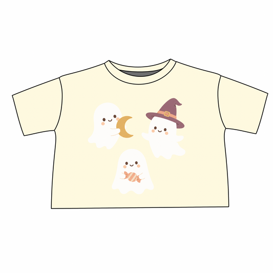 Ghosts Organic Cotton Boxy Tee