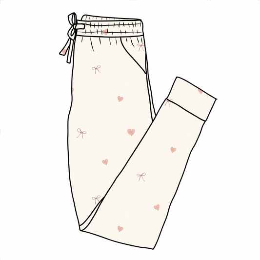 PREORDER Bow Much Love Mama Joggers