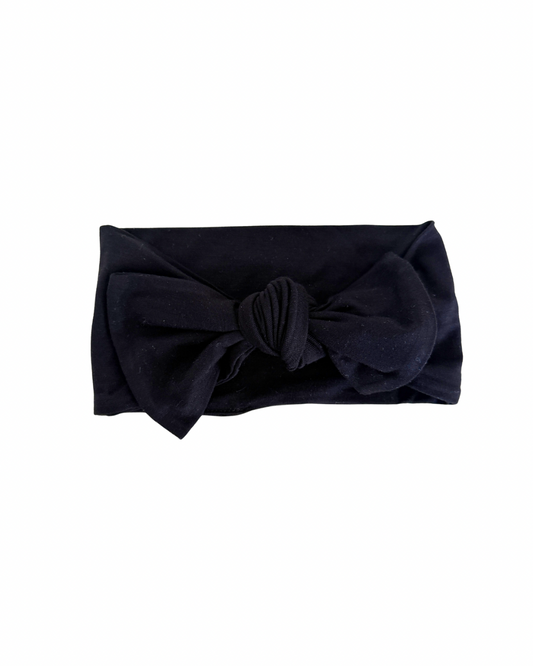 Black Bamboo Headband