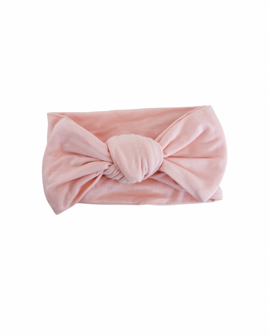 Light Pink Bamboo Headband