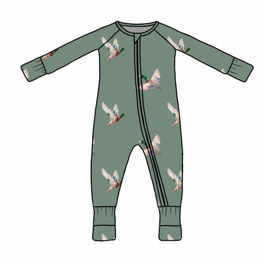 PREORDER Mallard Duck Bamboo Zippy