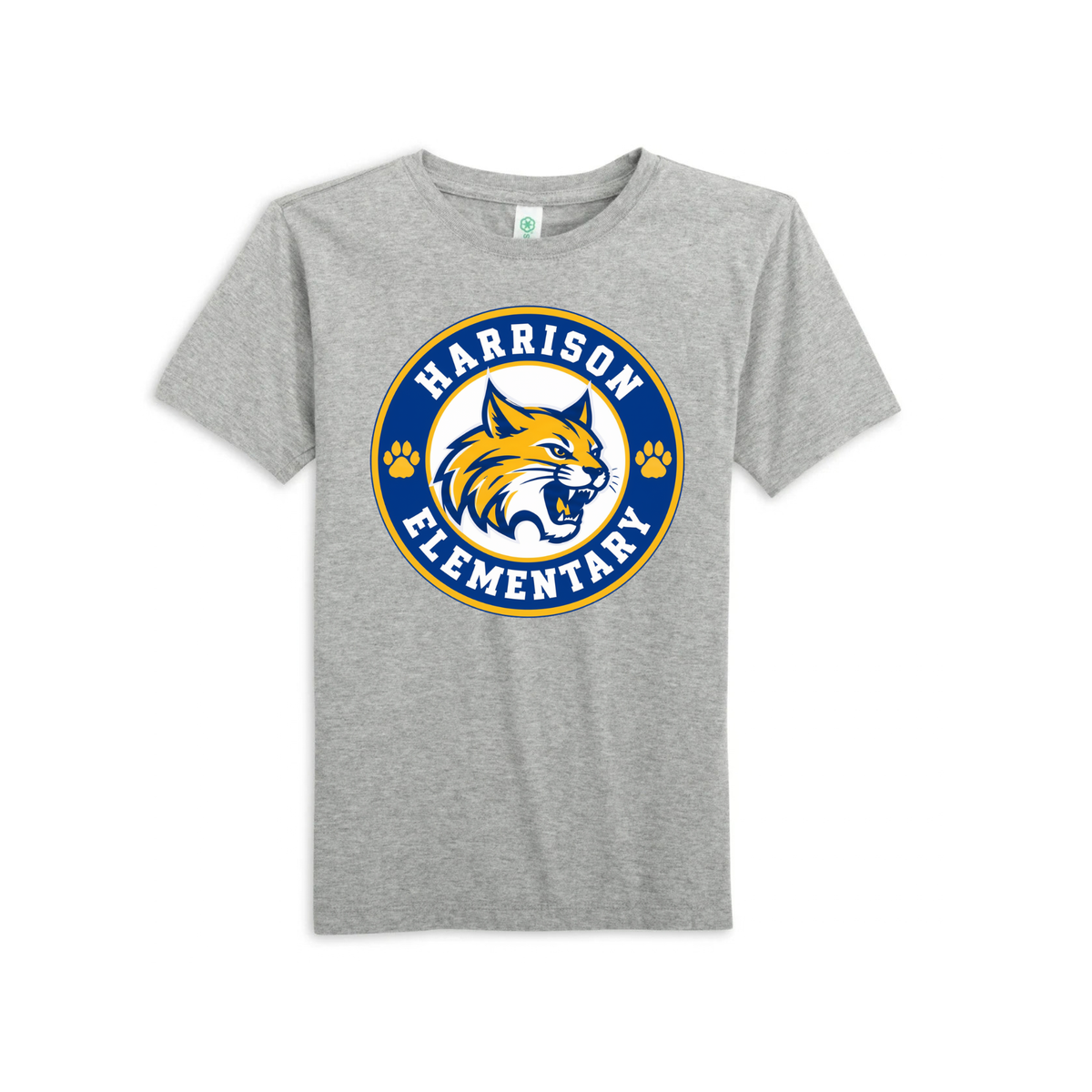 Harrison Elementary School Organic Cotton Tee