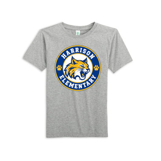 Harrison Elementary School Organic Cotton Tee