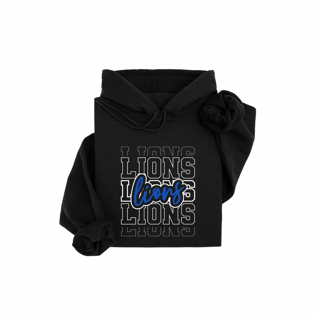 Blackout Lions Hoodie