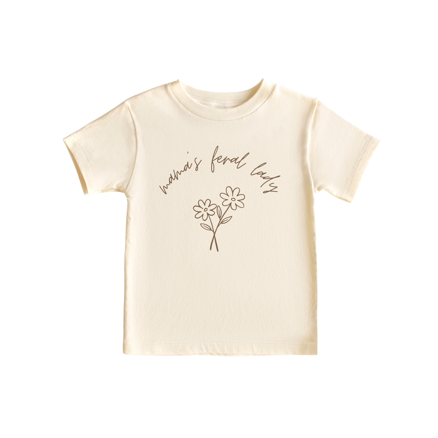 Mama's Feral Lady - 100% Cotton Tee