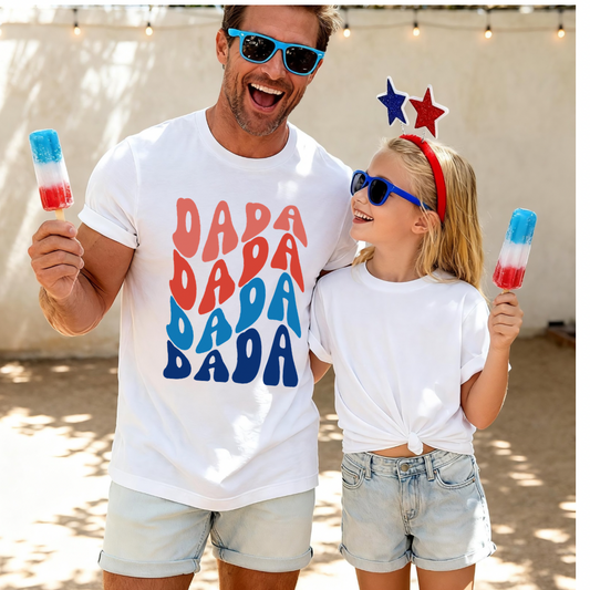 Patriotic Dada 100% Cotton Tee