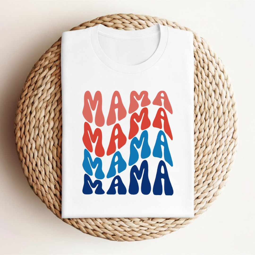 Patriotic Mama 100% Cotton Tee