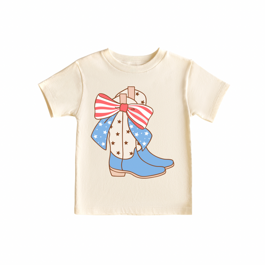 Patriotic Boot - 100% Cotton Tee