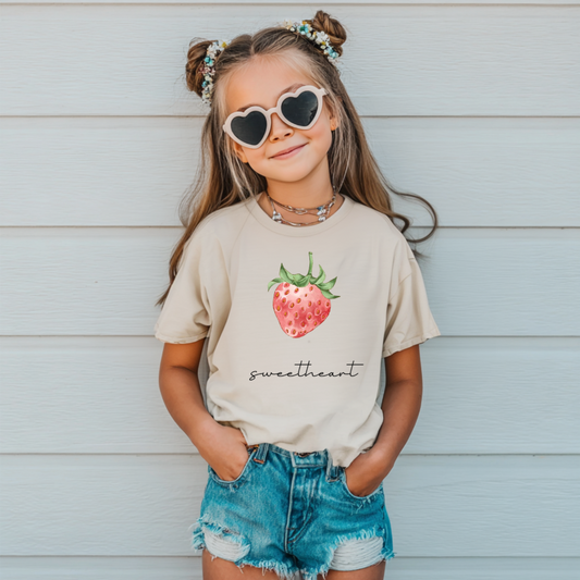 Strawberry - 100% Cotton Tee
