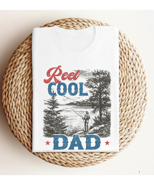 Reel Cool Dad 100% Organic Cotton Tee
