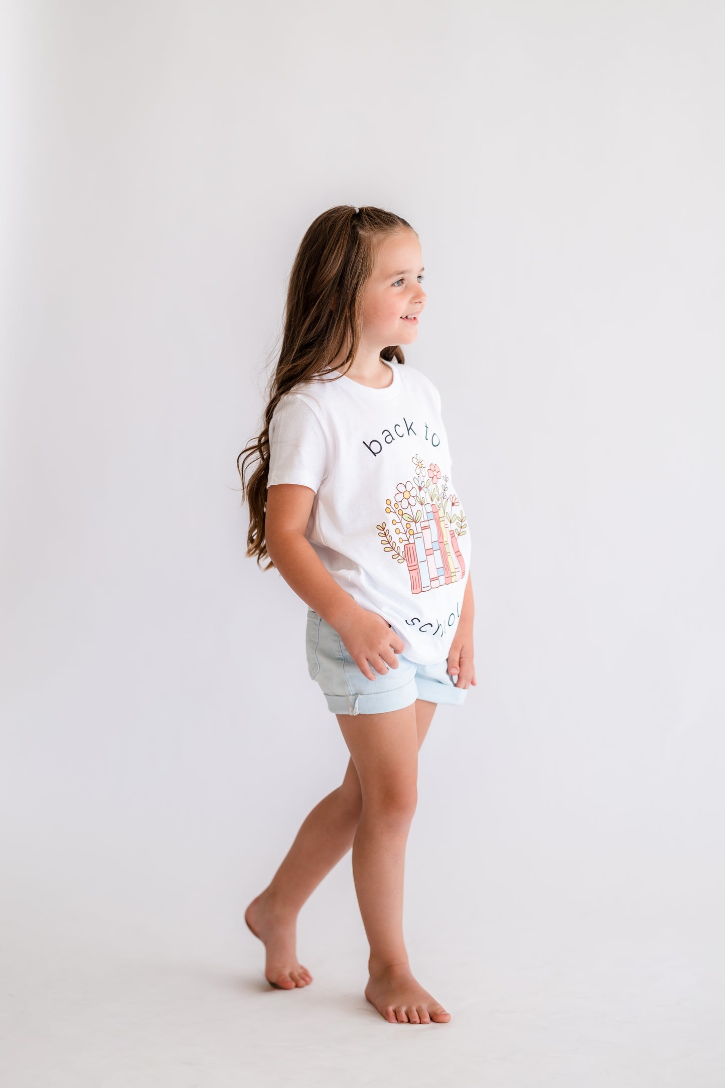 Back to School Books Organic Cotton Tee