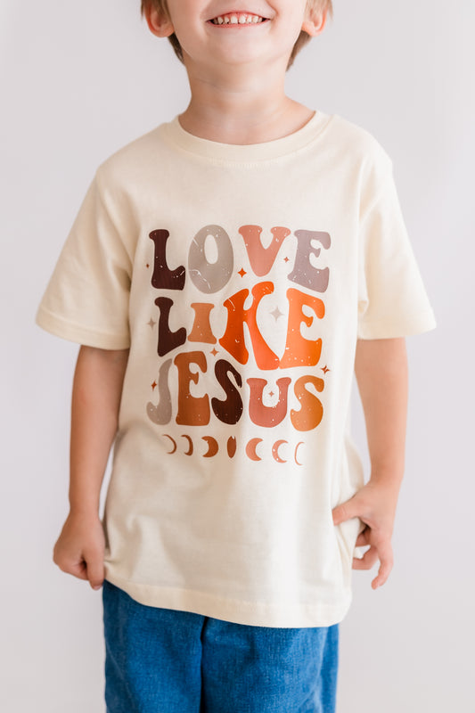 Love Like Jesus Organic Cotton Boxy Tee