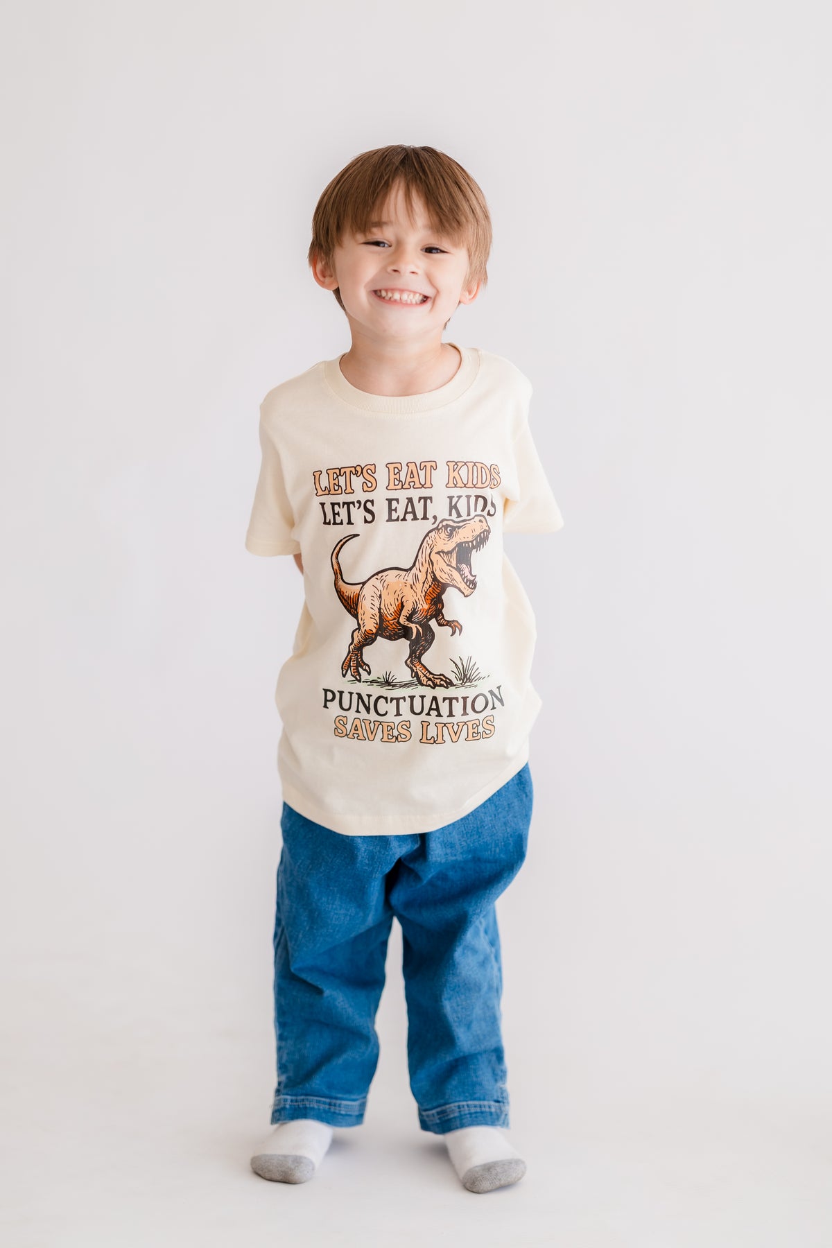 Punctuation Organic Cotton Boxy T-shirt