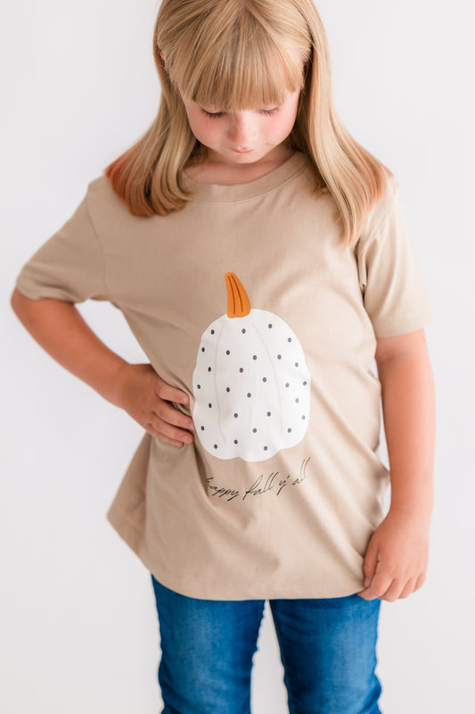 Boho Pumpkin Organic Cotton Tee