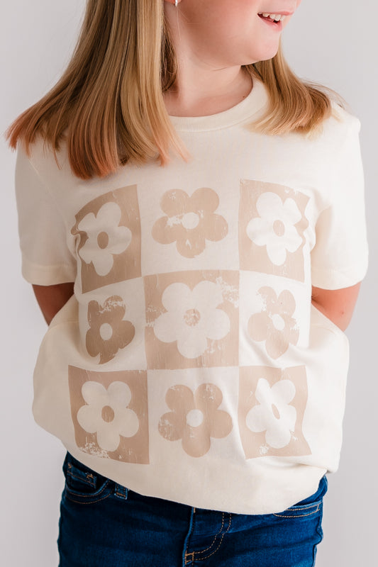 Daisy Flower - 100% Cotton Tee