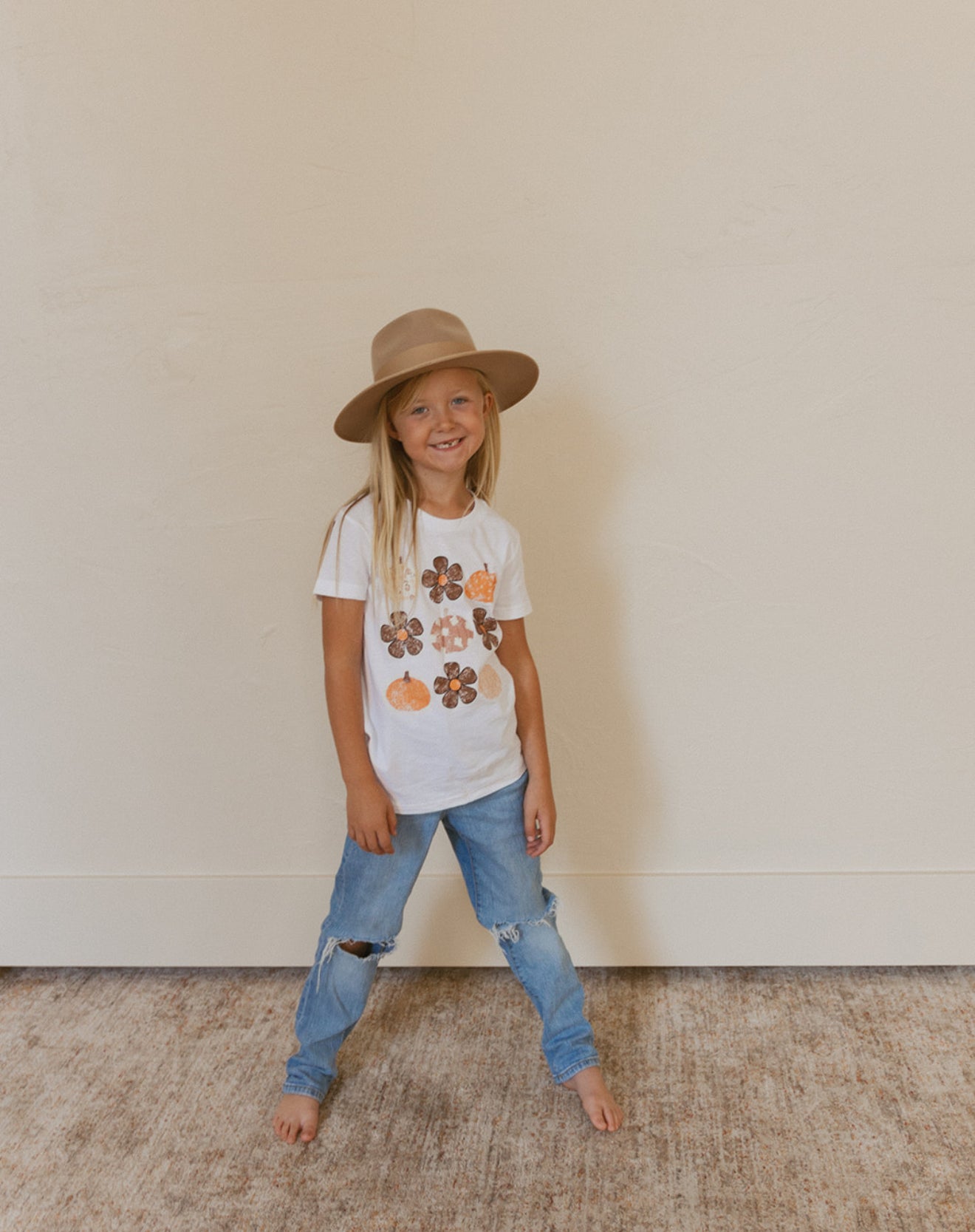 Rustic Pumpkin Organic Cotton Tee