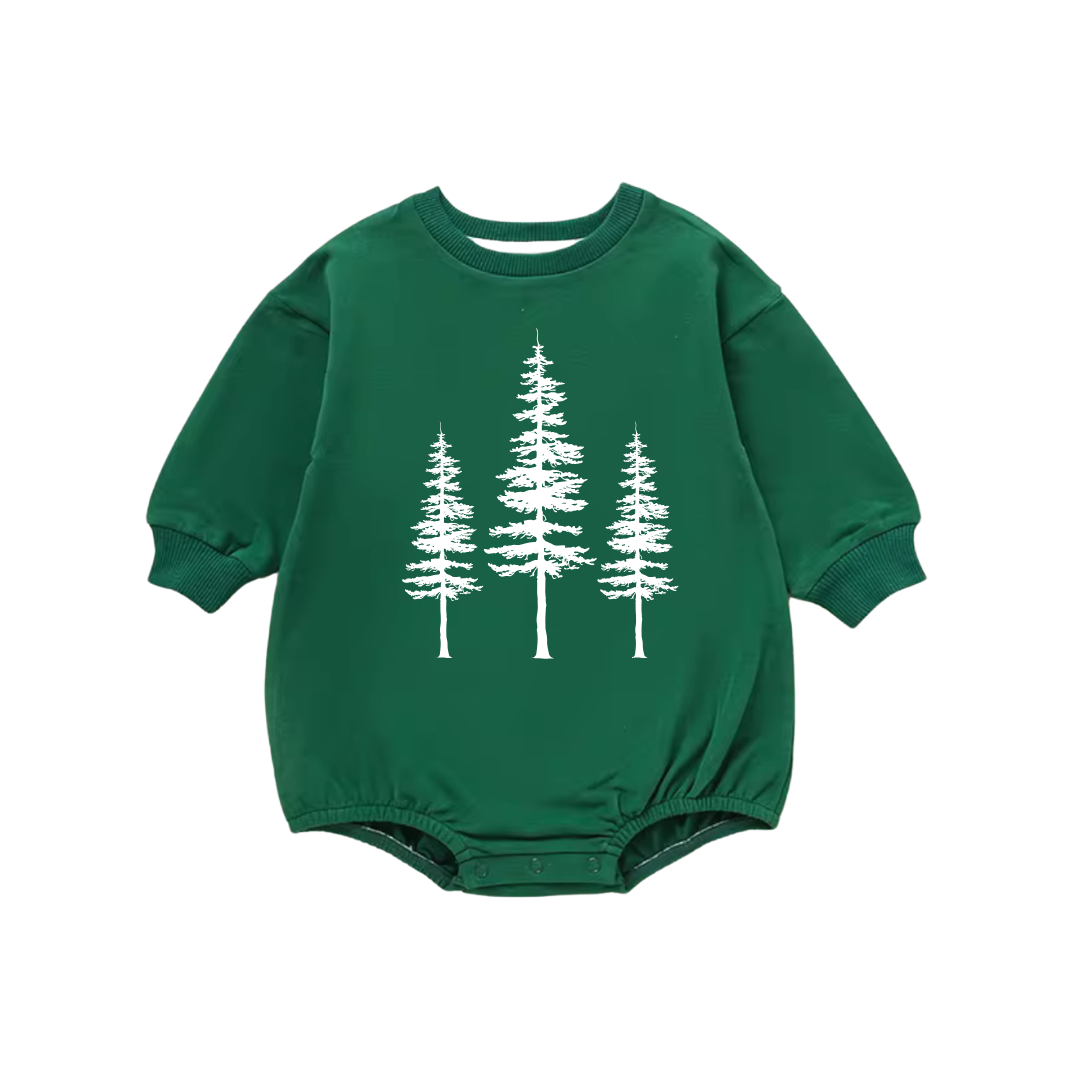 PREORDER Organic Cotton Forrest Bubble Romper